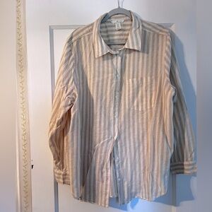 HM striped shirt NWOT